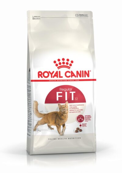 Royal Canin Fit 32 Regular Powder Adult Cat Food, 2 Kg, Dry Food, Supports Weight Management & Optimal Nutrient Profile