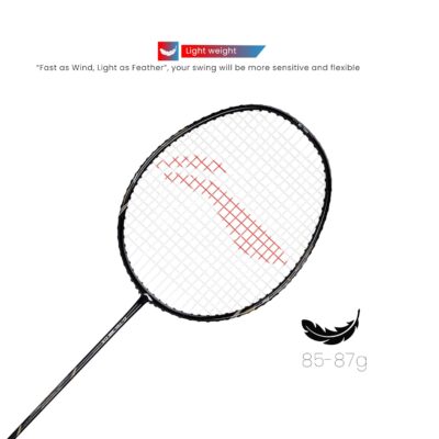 Li-Ning G-TEK GX Graphite Strung Badminton Racquet with Free Racket Cover