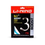 Li-Ning No. 3 Boost Nylon Badminton String with high Repulsion Power (Blue, 0.63 mm, 30 lbs, 25 GMS)