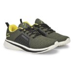 SG mens Sleek White/Black/Olive Running Shoe - 9 UK (Sleek)