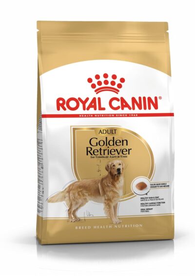 Royal Canin Golden Retriver Adult Dog Food, 3 Kg, Dry Food, Helps with Healthy Skin & Coat & Cardiac Function, Supports Ideal Weight Management