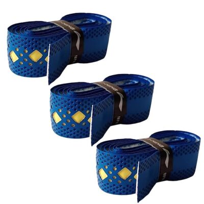 Li-Ning GP35 Badminton Replacement Dual Color Grip - Blue (Pack of3)