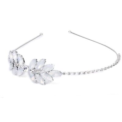 Headband for Girls & Women, Floral Leaf Hair Band, Head Jewellery for women, Fashion Accessory Perfect for Wedding, Party & Festivals