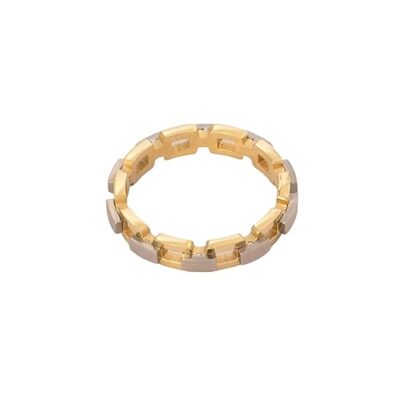 Stainless Steel Chain Ring for Women & Girls | Fashion Jewelry | Gold