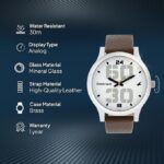 Fastrack Bold Analog White Dial Men's Watch NM38051SL06/NN38051SL06