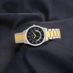 Titan Men's Multifunction Karishma: Two-Tone Steel Elegance Watch-NS1713BM02/NT1713BM02