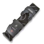 Samsonite Travel Sentry 3-Dial Combination Luggage Strap, Black