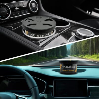 Car Freshener Arabian Aroma - 40g, Wooden Fiber, Pack Of 1, Car Interior Air Freshener Perfume