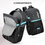 Safari Hulk Rucksack Laptop Bag with a Shoe Pocket, 2 Compartments, Compression Straps, Large Size Travel Bag, Ideal for 3-4 Days Staycations, Hiking, Trekking, Outdoor Activities
