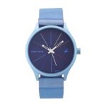 Fastrack Topicals Quartz Analog Blue Dial Silicone Strap Unisex Watch-68031AP04
