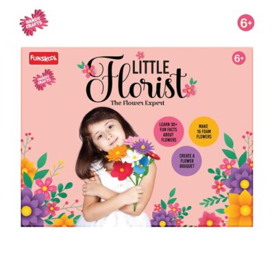 Handycrafts Little Florist, The Flower Expert, DIY Kit, Art and Craft Set for Kids, Learning, Fun & Engaging Activity for Childrens, Multicolour, Gift Set for Kids, Age 6+ Years