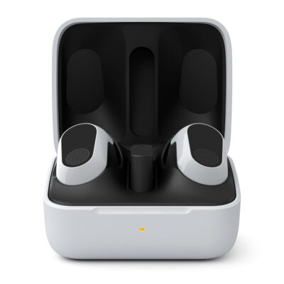 Sony INZONE Buds WF-G700N Truly Wireless Noise Cancelling Gaming in-Ear Earbuds, with 24 Hour Battery, for Mobile, PC, PS5, 360 Spatial Sound, 30ms Low Latency, USB-C Dongle & LE Audio (LC3)- White