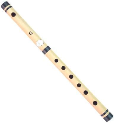 SG Musical Classical Indian G Bamboo Flute (45 cm)