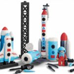Umadiya® Take Apart Space STEM Toy Set – Rocket, Shuttle & Astronaut