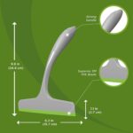Scotch-Brite Plastic Combo | Kitchen Sink Brush with Refill + Kitchen Wiper | Black | Ergonomic & Refillable