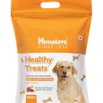 Himalaya Healthy Dog Biscuit Treats – Adult Dogs | Chicken Flavor | Fortified with Flaxseed & Herbal Actives for Skin Health & Immunity (1 kg)