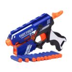 Storio Blaze Storm Hot Fire Soft Bullet Gun Toy with 10 Foam Bullets – Multicolor
