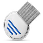 Terminator Comb features fine, tightly spaced teeth that efficiently capture and remove lice and their eggs without damaging the scalp or pulling hair.