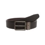 Tommy Hilfiger Men’s Leather Belt | Comfort Fit | Size XL (1.10m) | 6-Month Warranty | Made in India