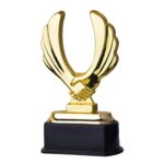 Handshake Trophy – 6.5 Inch | Appreciation & Partnership Award Trophy