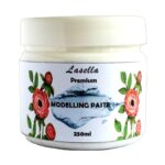 Lasella Texture Sculpture Paste 250 ml for Texture Painting, White Finish, For Art and Craft, DIY Activities and more,Non Toxic, Ideal for Range of Surfaces, For Sculpture Painting, 3D and Relief Art