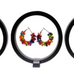 3PCS 3D Floating Frame Display Holder Stands – Transparent PE Film Jewelry & Coin Storage Box (9.5x9.5x2 cm)
