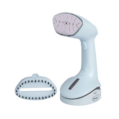 Pigeon by Stovekraft Handheld Garment Steamer |1200 Watt (BLUE) |Continous Steam 20gms/min. |Stainless Steel 'No Burns' Glide Plate |Detachable Lint Brush |Vertical and Horizontal Steaming |200ml Tank