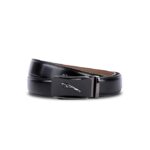 HAMMONDS FLYCATCHER Men's Genuine Leather Auto-Lock Ratchet Belt – Onyx Black