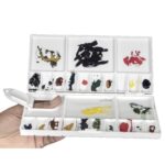 ZAHEPA Palette for Painting, Watercolor Palette, Color Mixing Pallet, Painting Accessories, Color Plate, Acrylic Paint Tray for Painting with Lid & 25 Compartments for Artists, Students & Kids