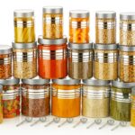 PRAYATI 12-Piece Airtight Kitchen Storage Container Set | 4 × 1200 ml + 4 × 650 ml + 4 × 350 ml