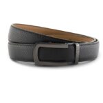 HALDEN THEO Men's Genuine Leather Magnetic Auto-Lock Belt – Adjustable up to 44"