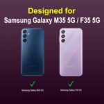Zapcase Liquid Silicone Case for Samsung Galaxy M35 5G (Lavender)v