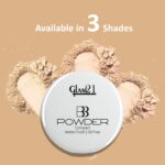 Glam21, 2-in-1 Compact Powder (BB Powder 20gm) Instant Weightless Matte Finish Look | Long-lasting | Peerless Soft Skin | Light-01