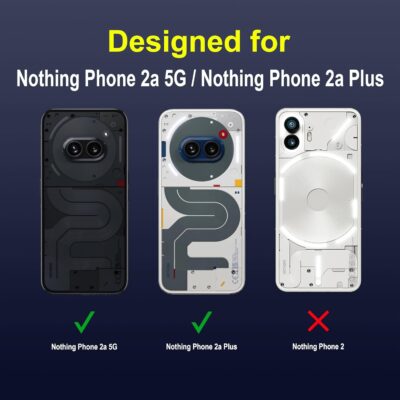 Zapcase Liquid Silicone Case for Nothing Phone 2a 5G (Sapphire Blue)