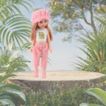 BKDT Marketing Alice Doll with Moveable Arms & Legs – Pink & White Dress | Diwali Gift Toy for Girls