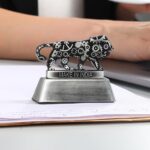 ZAHEPA Make in India Metal Paperweight – Black