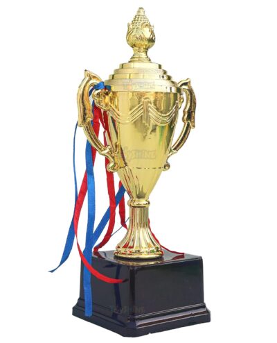 Toyshine Gold Cup Award Trophy – 10.5 Inch | Premium Winner Trophy for Competitions, Events & Award Functions