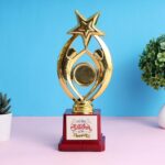 Oye Happy “Best Person in The World” Trophy – Fun Award for Brother | Bhai Dooj & Appreciation Gift