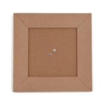 IVEI DIY MDF Photo Frame Set of 2 – 6x6 Inch, Plain Wooden Craft Frames for Painting & Art Projects