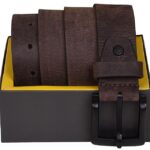 Urban Forest Men's Genuine Leather Belt – Brown