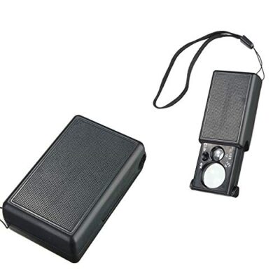 SSEA 60X & 30X Jewellery Loupe with LED & UV Light (2-in-1 Magnifier)