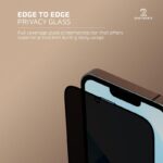 Iphone 14pro Privacy Tempered Glass Screen Protector |9H Hardness|Easy Installation Kit For Smartphone|Military Grade Shatterproof,Full Coverage,HD Clear (Newly Launched Technology)