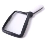 Folding LED Magnifying Glass 3X – Large Rectangular Handheld Reader for Seniors