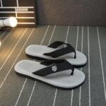 ILU Slipper For Men's Ortho Care Flip Flops Orthopedic Diabetic Doctor Dr House Slides Home Bathroom Gent's Clogs Soft Foam Outdoor Grey- 6 UK