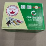GREE IN 1/8" x 1/2" Aluminum/Steel Blind Rivets – Dome Head, Open Type, Grip 7–9mm, Silver (Pack of 1000)