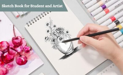 GREESHMA Artists Wiro Bound Sketch Book | Spiral | A3 Size | 100 Pages - 160 GSM | Ideal for Drawing, Sketching, Mandala, Shading Art, Students