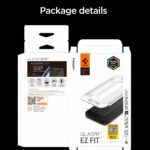 Spigen EZ Fit Tempered Glass Screen Protector Guard For iPhone 17 Pro Max / 16 Pro Max [2 Pack]