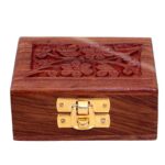 Wooden Small Storage Box for Jewellery/Gifts/Showcase (Pack Of 2) (Size -9 x 6cm)