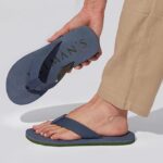 Neeman's The Humble Flips for Men | Lightweight & Cushioned Daily Slippers with Anti-Skid Textured Rubber Sole for Superior Grip & Ultra-Soft, Skin-Friendly Straps