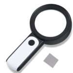30X Handheld Magnifying Glass with 18 LEDs & 3 Light Modes